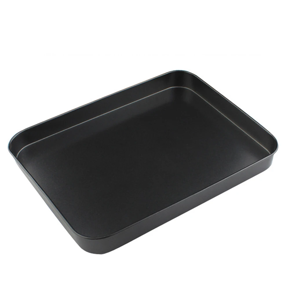 

Pan Non-stick Portable Cake Cooking Tool Baking Rectangle Deep Tray Large Multifunctional