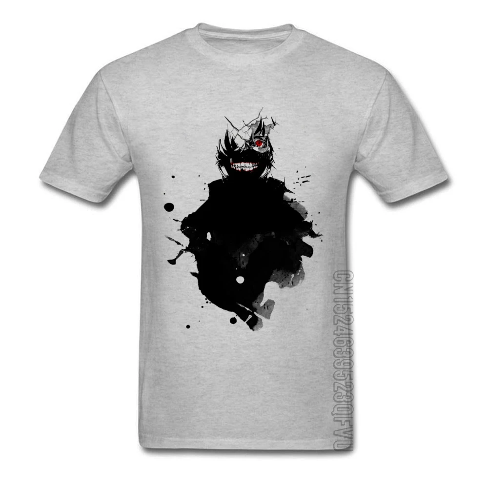 Забавные футболки Spirit Kaneki Токио Харадзюку аниме Camisetas Hombre 2018 уличная одежда с