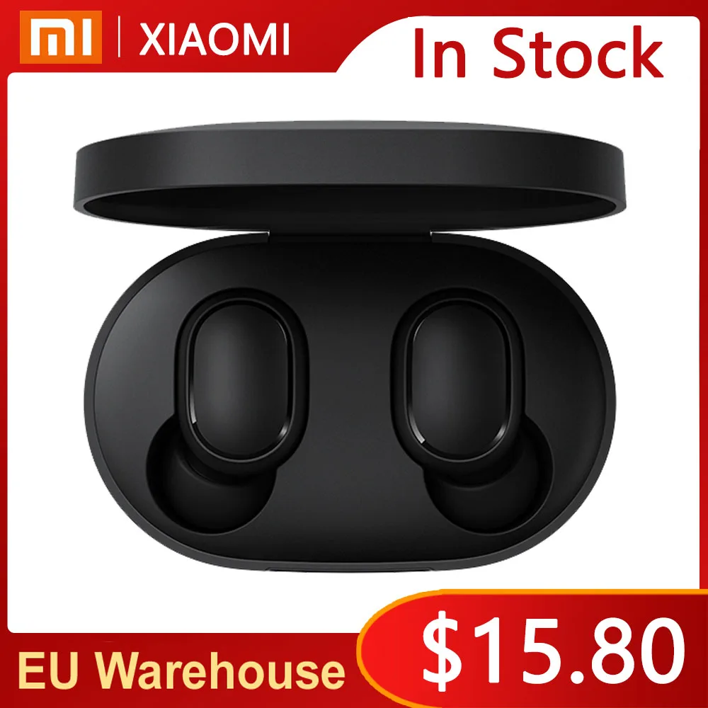 Xiaomi TWS Bluetooth 5 0 наушники туры беспроводные шумоподавление стерео бас с микрофоном