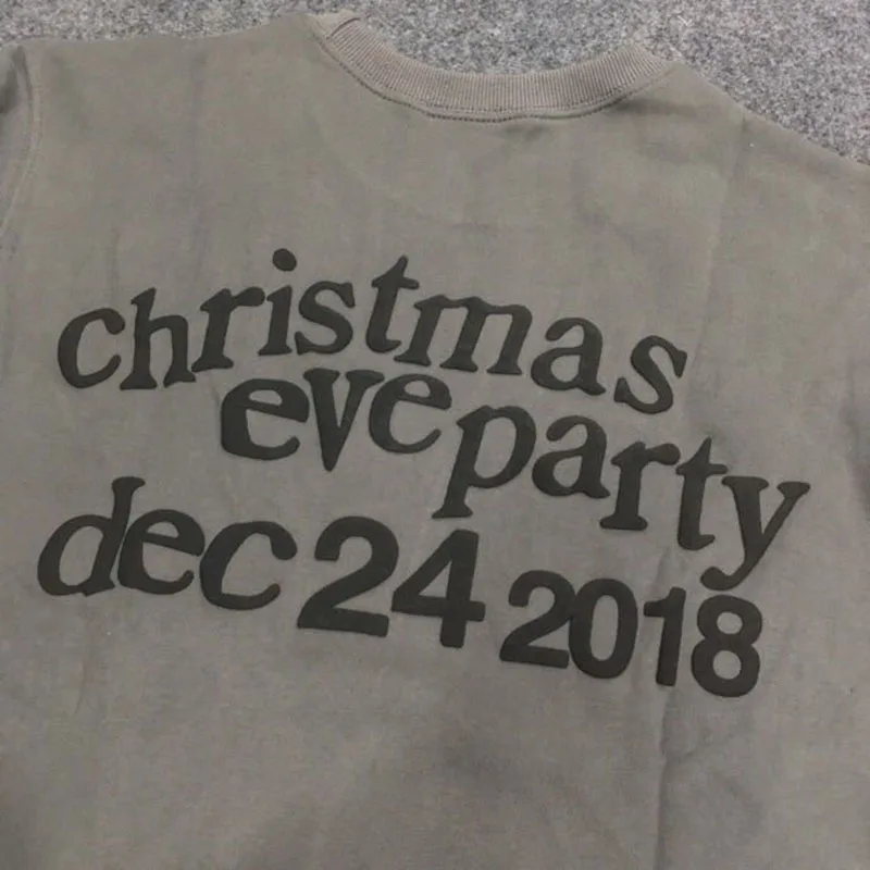 KANYE WEST малыш видеть призраков CPFM, принт в виде крыльев, Для Мужчин's Толстовка Crewneck очень странные дела Sudadera Harajuku толстовки