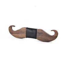 Модный деревянный галстук-бабочка, галстук для мужчин, Свадебный галстук для бороды, формальная вечеринка, жених, Свадебные Мужские аксессуары