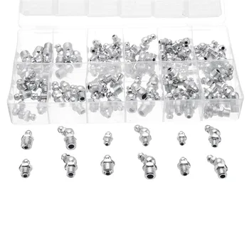 

135pcs/Set Alloy Grease Nipples Fitting Assortment Kit M6/M8/M10 BSP UNF JDH99