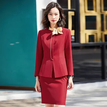 

Yy2075 Occupation Suit Formal Pack 2020 Temperament Interview Sales Ol Lady Long Sleeve Female