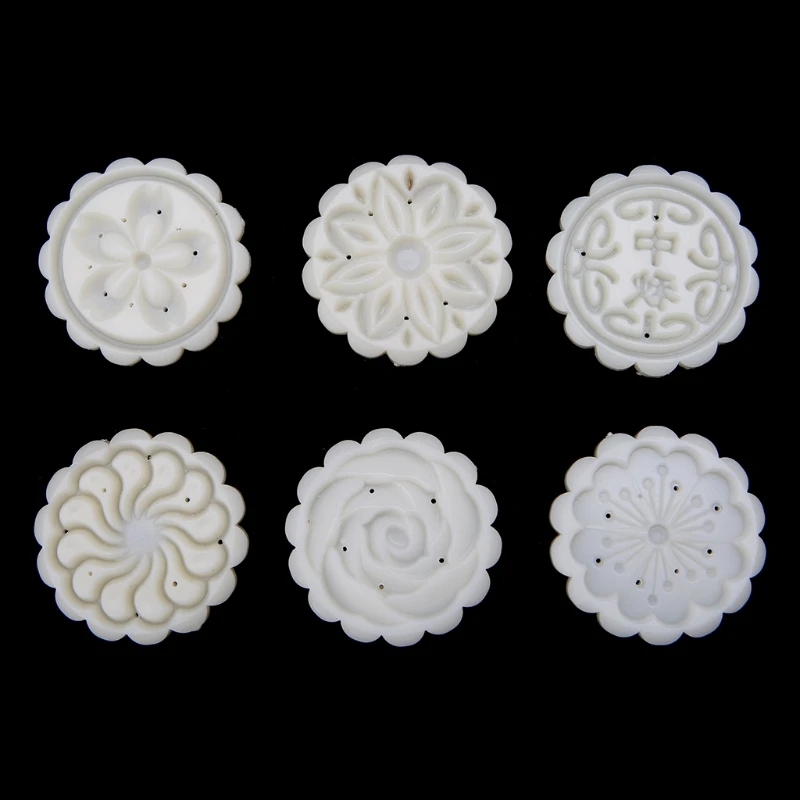 6 марок цветов розы форма для украшения торта круглая лунного пряника инструмент