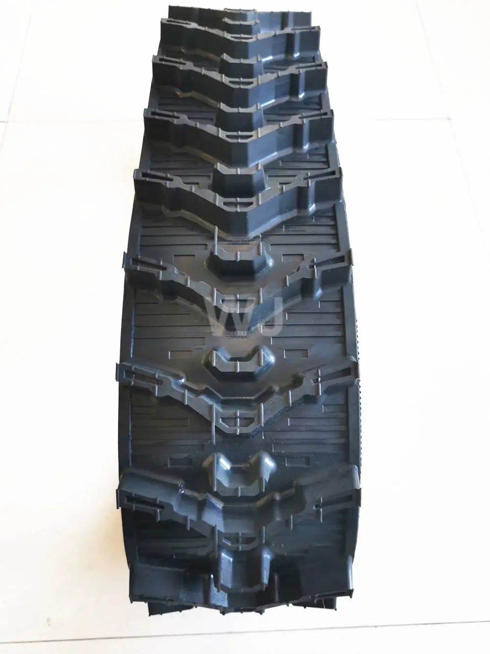 눈 송풍기 캐터필러 로봇 트랙, 스노우 스위퍼 고무 트랙, 136x60x21mm