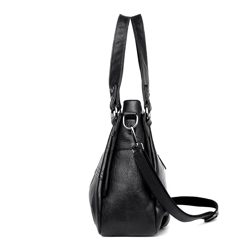  Women's Genuine Leather Handbag Large Leather Designer Big Tote Bags for Women 2019 Luxury Shoulder - 32965460089