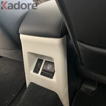 

For Mitsubishi Pajero sport / Montero sport / Shogun sport 2019 2020 2021 Carbon Fiber Color Interior Rear Air Vent Cover Trim