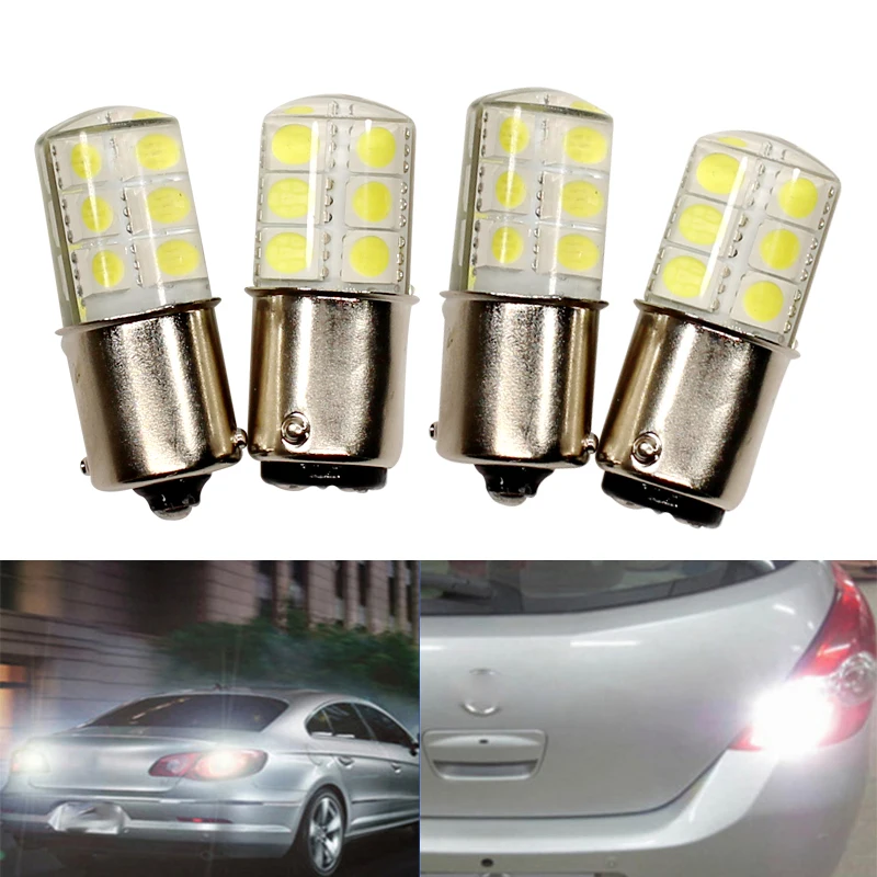

LED Bulb 1156 1157 12V White Brake Lamp Cars Turn signal