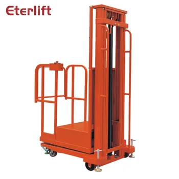 

200kg 4500mm lifting height semi electric order picker