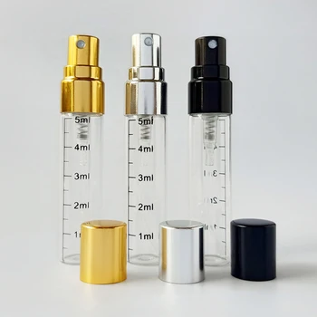 

10 Pcs Transparent Scale Empty Perfume Bottles Sprayvaporizer PortableTravel Cosmetic Toner Hydrosol Containers Atomizer Bottle