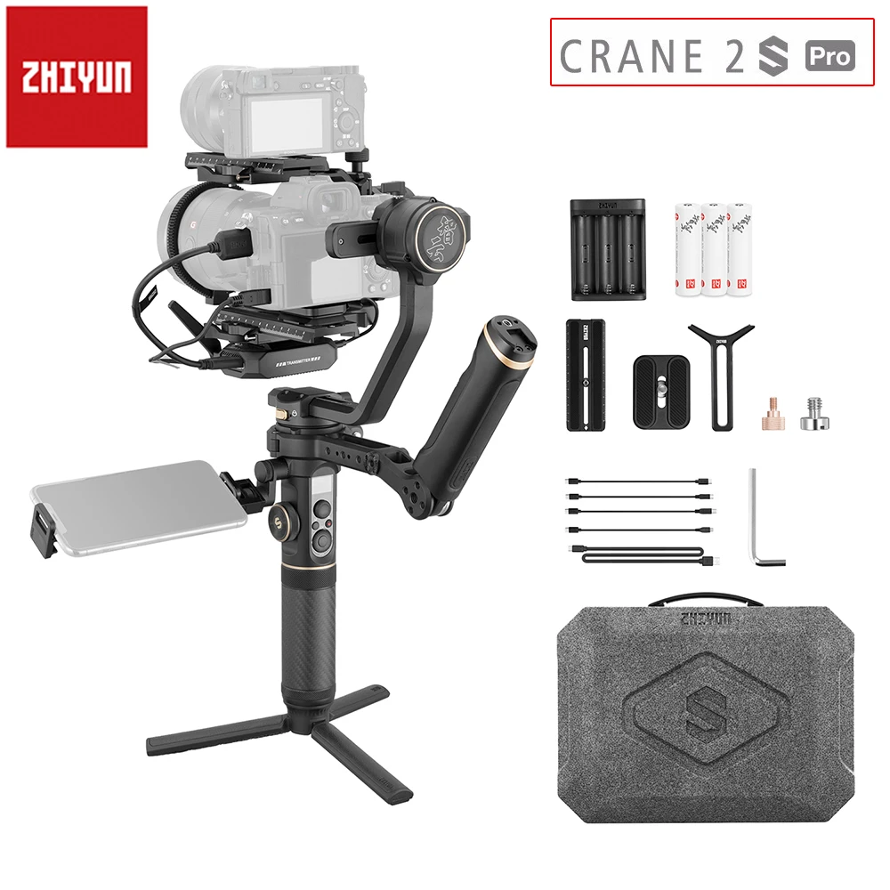 Zhiyun Crane 2s Pro 3axis Handheld Gimbal Stabilizer For Dslr