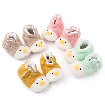 

Newborn Baby Winter Cartoon Pattern Anti-Slip Casual Boys Girl Shoes Sneakers Toddler Soft Soled First Walkers Booties for Babys