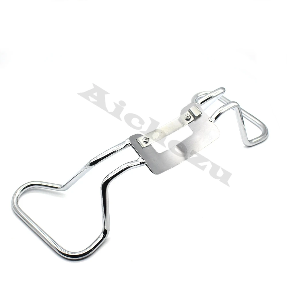 ACZ Motorcycle Passenger Grab Rail Handgrip Armrest Chrome for Harley Touring Street Electra Glide Road King 2009-2013