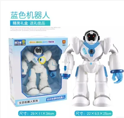 

Literature And Art Speak Story of Robot Children Music Story Early Childhood Educational Interactive Toy Birthday Gift W800