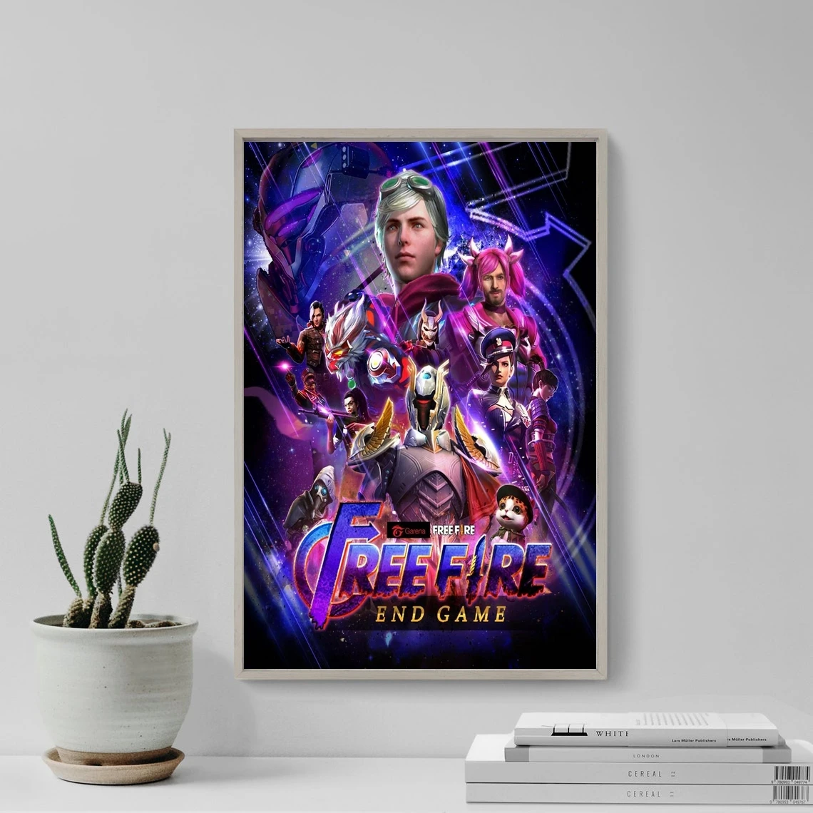 Free Fire Gaming Poster (300 GSM 12x18 Unframed) : : Home