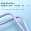 Cable iphone USB de données en silicone liquide résistant pour iPhone