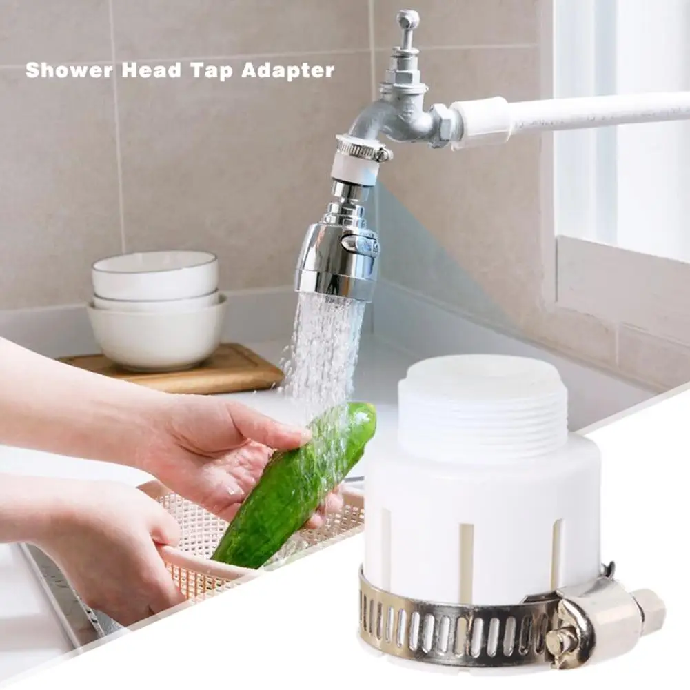 Durable Plastic Adjustable Anti Splash Shower Faucet Kitchen Bathroom Faucet Nozzle Tap Water Saving Device pink Baguo 1pc Faucet Shower 