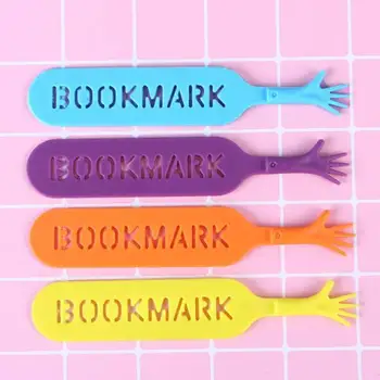 

1Set/4pcs Creative gadget Note Pad Memo Stationery Gift Me Bookworm Help BOOK Bookmark Stationery MARK Novelty K9R8