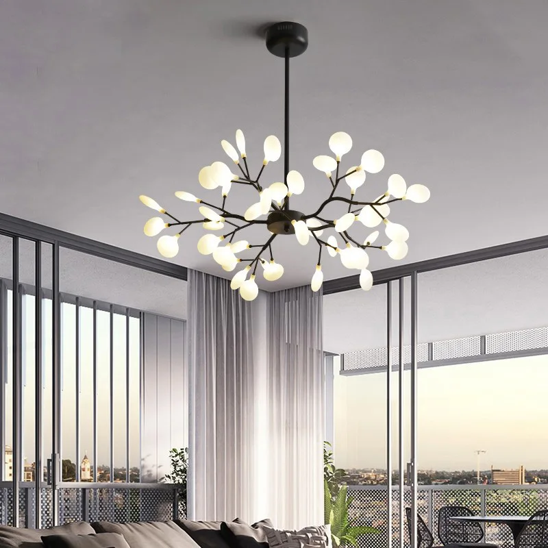 Nordic-Firefly-Living-Room-Chandelier-Ins-Wind-Atmosphere-Modern-Simple ...