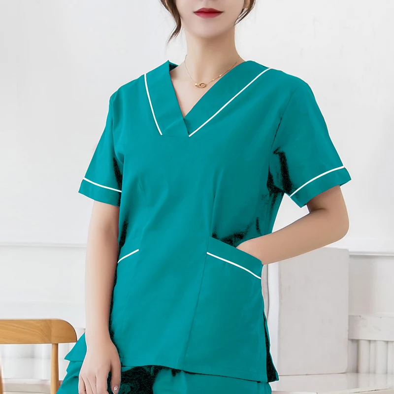 Uniforms Medical Women Animal Uniform Veterinary Smooth Doctor