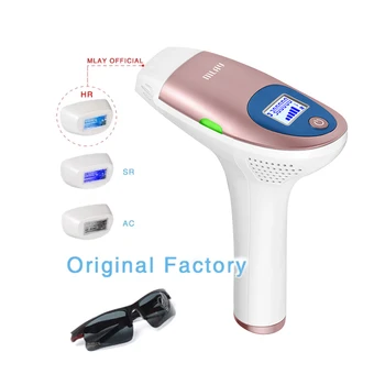 

Mlay Laser T3 Hair Removal 3 IN 1 IPL Painless Epilator Permanent Bikini Trimmer Electric Home Use Hair Removal