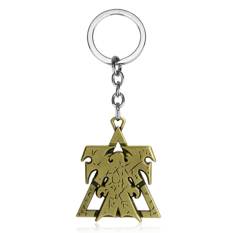 craft II Terran Symbol Zerg Symbol & Wings Of Liberty Keychain Accessories  Ring Terran Keyring Key Holder Souvenir