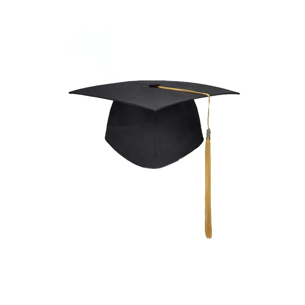 Новые школьные Выпускные вечерние шапка с кисточками Mortarboard университета