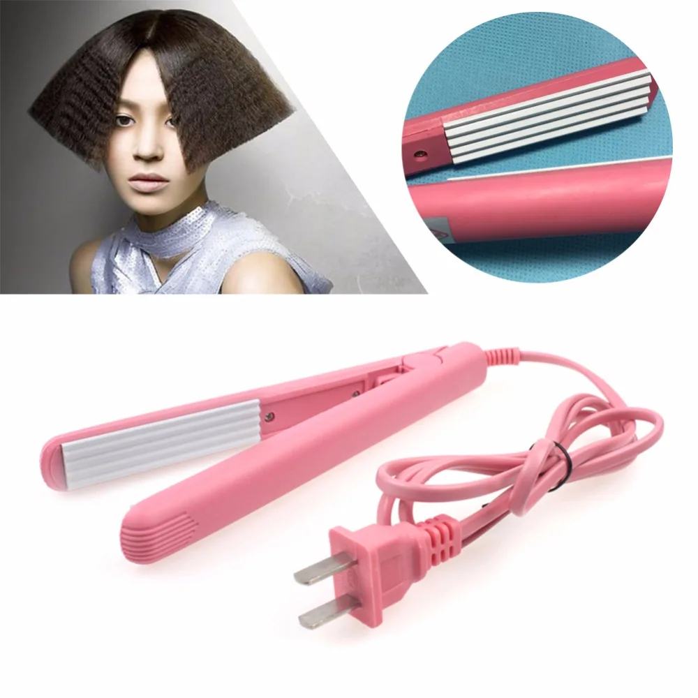 -Mini-Curls-Hair-straightener-Iron-Pink-Ceramic-Straightening-Corrugate-Curling-Iron-Styling-Tools-Hair-Curler