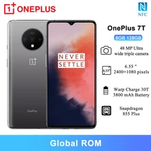 Oneplus 7T Smartphone 8GB 128GB GSM/WCDMA/CDMA/LTE NFC Adaptive Fast Charge Octa Core