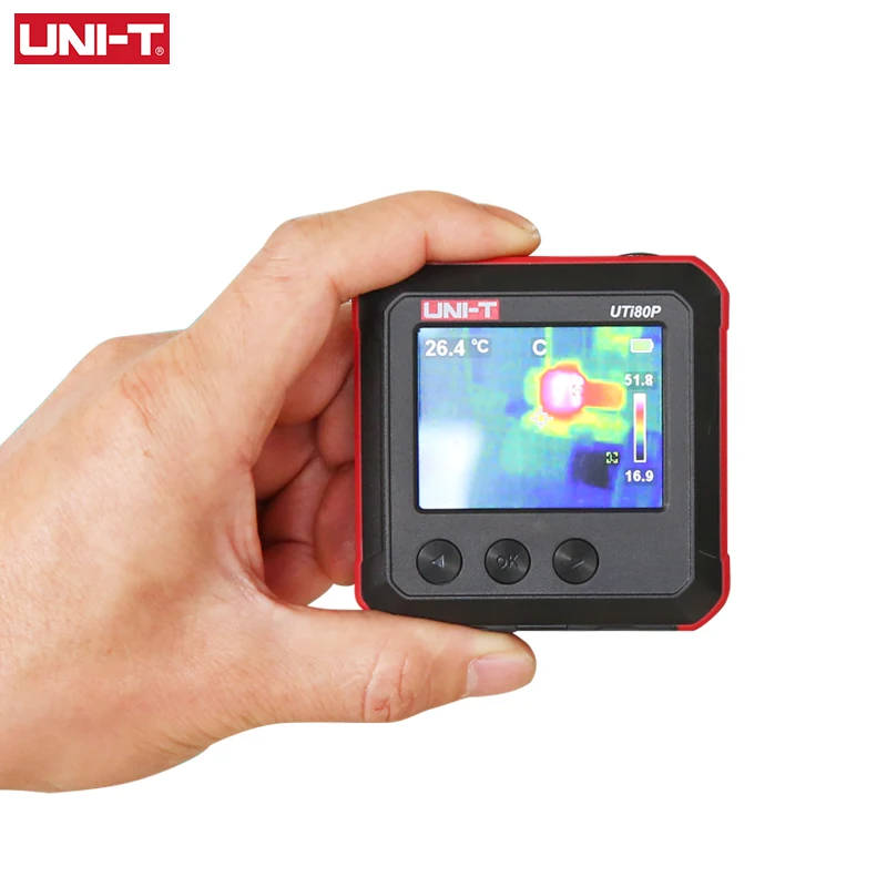 

UNI-T UTi80P Mini Thermal Imager Pocket Infrared Thermal Compact Imaging Camera Industrial Temperature Floor Heating Detection