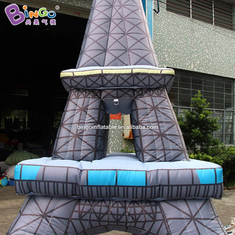 GuangZhou Professional Supplier 4mH Inflatable Eiffel Tower Model For Event / Advertising Inflatable Eiffel Tower Toys