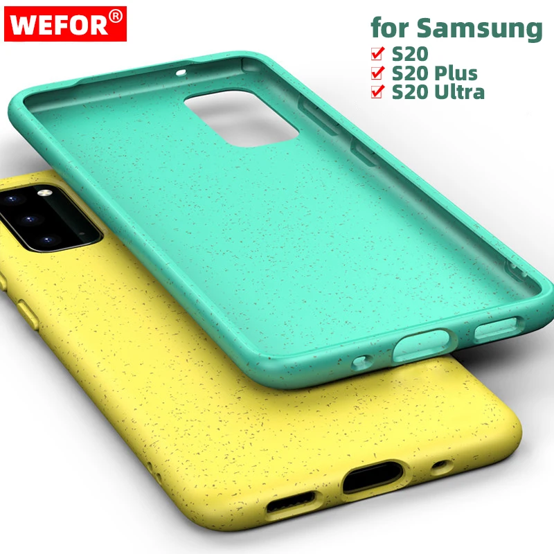 Для Samsung Galaxy S20 Ultra/S20 Plus Тонкий чехол TPU силиконовый мягкий защитный Поддержка