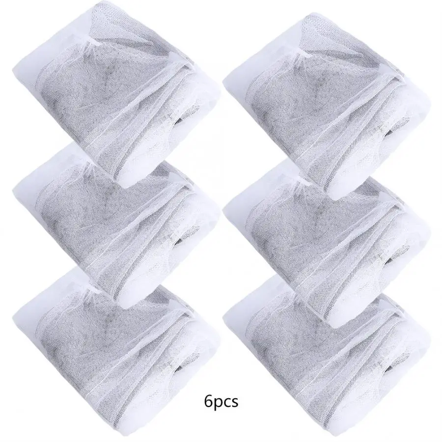 6 шт./компл. дышащая пчелиная вуаль Защитная Сетчатая вуаль для лица Защитная Сетка открытый профессиональный инструмент пчеловода