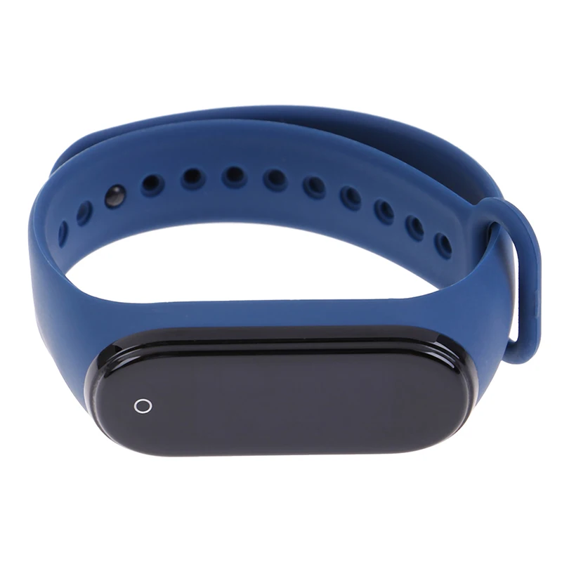 Display Smart Watch Bracelet Band Fitness Tracker Waterproof Sport Wristband Bracelet Color Screen Smart Band For iPhone Xiaomi - Цвет: Blue