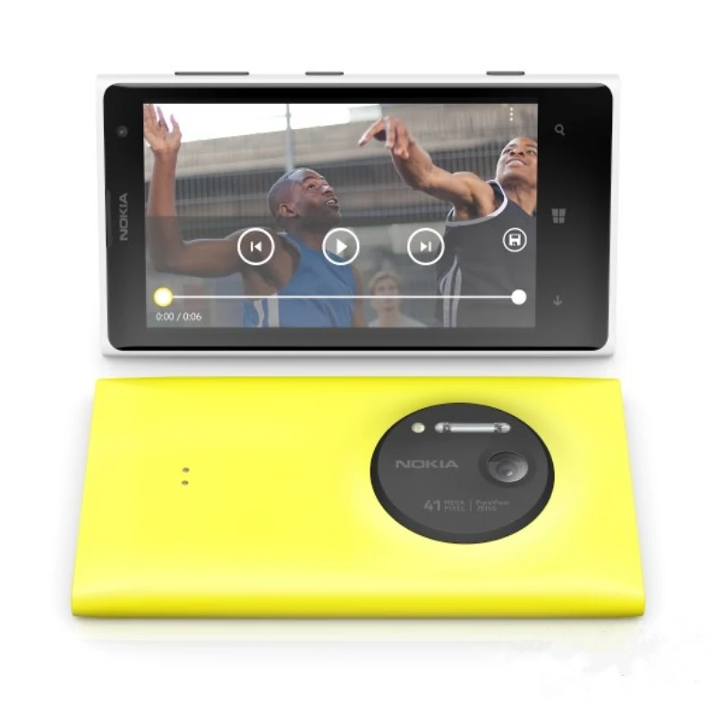 Оригинальный разблокированный мобильный телефон Nokia Lumia 1020 Windows Phone 32 ГБ камера 41