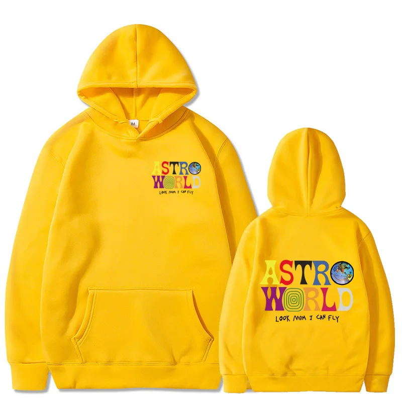 yellow travis scott hoodie