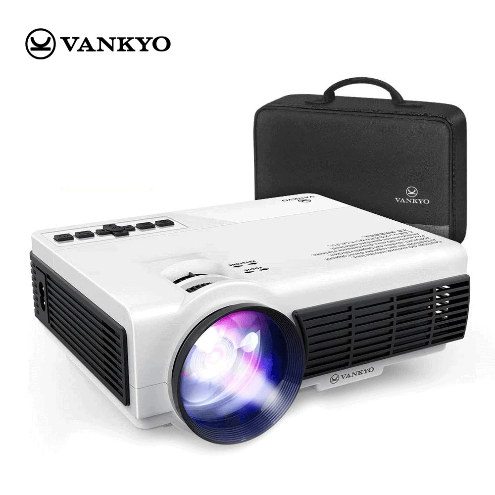 VANKYO Leisure 3W MINI Projector Wifi Sync Display 170''  Portable Projector Support  TV Stick PS4, VGA, TF, AV,USB