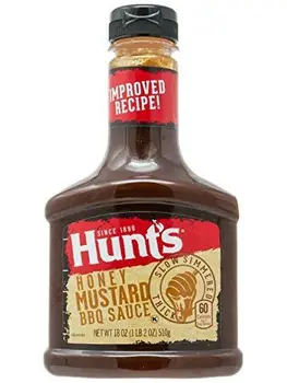 

Hunt's Salsa Barbacoa Miel y Mostaza , Botella 510 gr