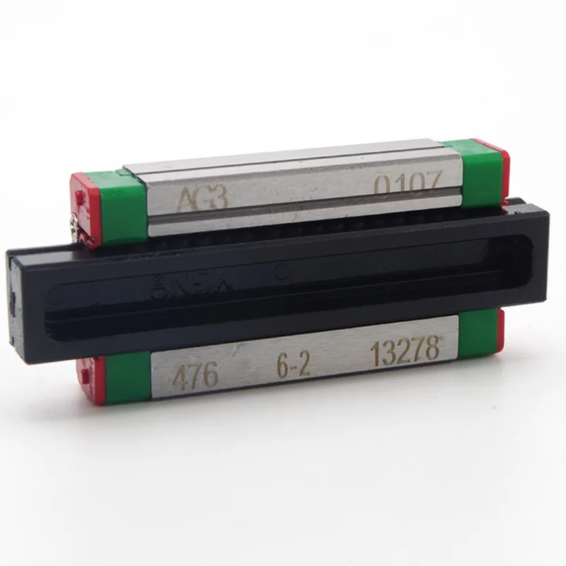 2 Stück Hiwin Linearführung MGN9 150 200 250 300 330 350 400 450 500 550 mm MGNR9C Schiene + 4 Stück MGN9C- oder MGN9H-Blockwagen – Detail 6