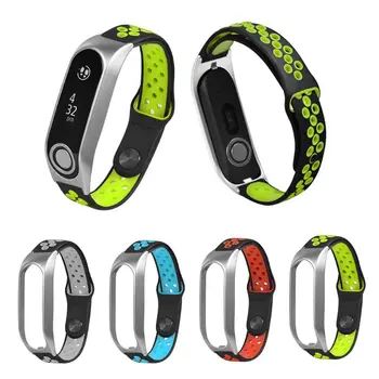 

Two-Color Silicone Metal Watch Strap Breathable Sports Wrist Band Bracelet Replacement for Tomtom Touch Smart Watch Accessories