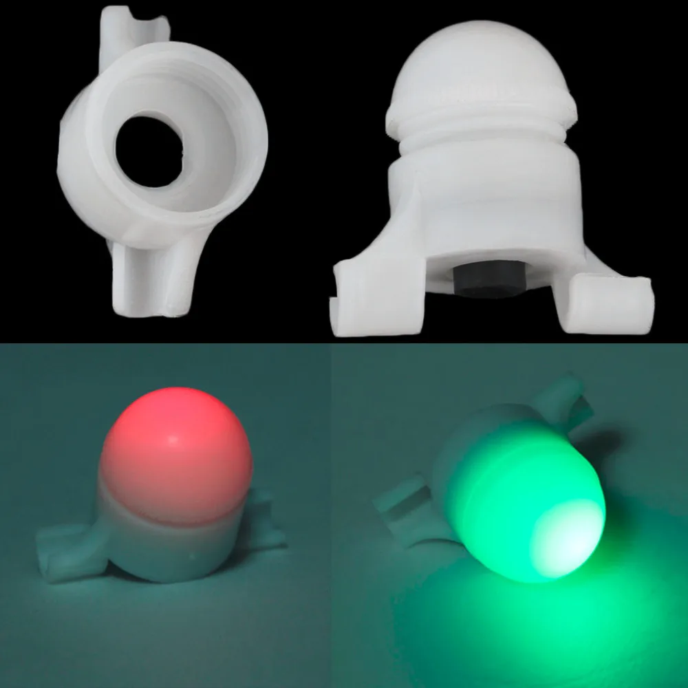 LED Night Fishing Rod Tip Clip on Fish Strike Bite Alert Alarm New Light U3G4