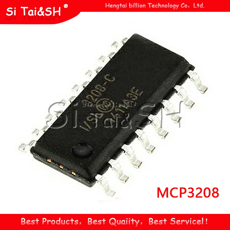 1 шт./лот MCP3208-C-I/SL MCP3208 MCP3208-C MCP3208-CI/SL SOP16 | Электронные компоненты и принадлежности