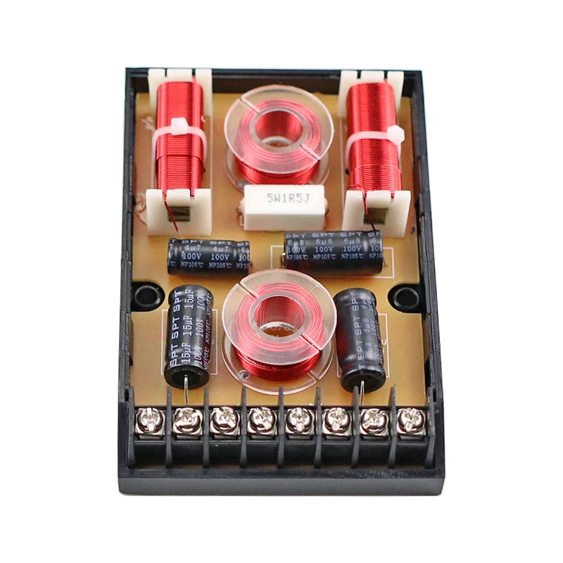 GHXAMP 3 웨이 자동차 스피커 크로스 오버 150W 트위터 미드 레인지 우퍼 자동차 오디오 스피커 분배기 3 웨이 분배기 800HZ-2800HZ 2PCS