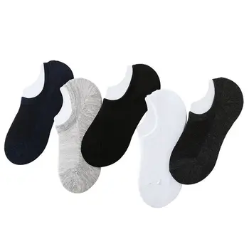 

Men's Summer Cotton Socks Solid Color Casual Business Ankle Socks Men's Short Socks Slippers 5pairs / lot = 10pcs