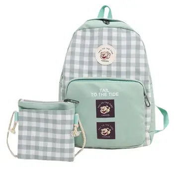 

2019 Female High Quality Canvas Travel Backpack Fashion Women Schoolbags For Teenage Girl Rucksack Mochila Feminina Sac A Dos