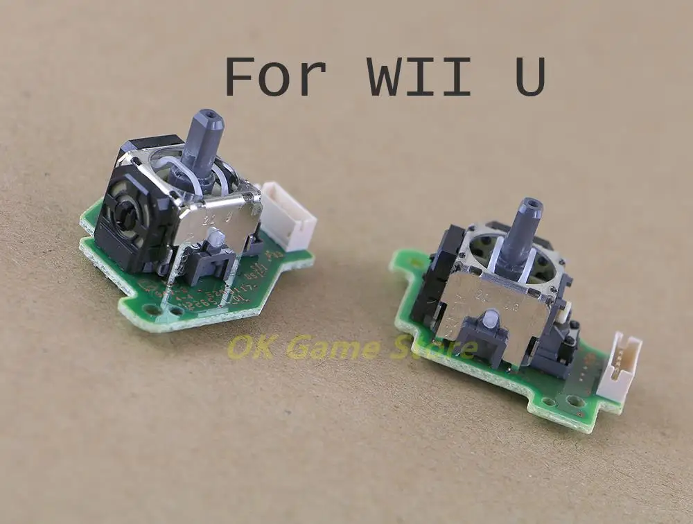 10 Pz Originale Nuovo Sinistro Destro 3D Analog Stick Joystick Pcb Board Per Wiiu Gamepad Per Wii U Wiiu Gamepad Controller