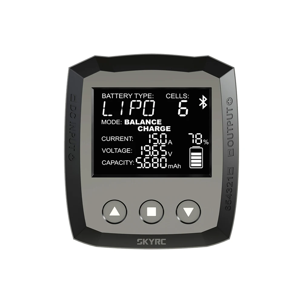 Оригинальное умное зарядное устройство SKYRC B6 Nano 15A AC Bluetooth Dis с поддержкой Sky APP NiMH