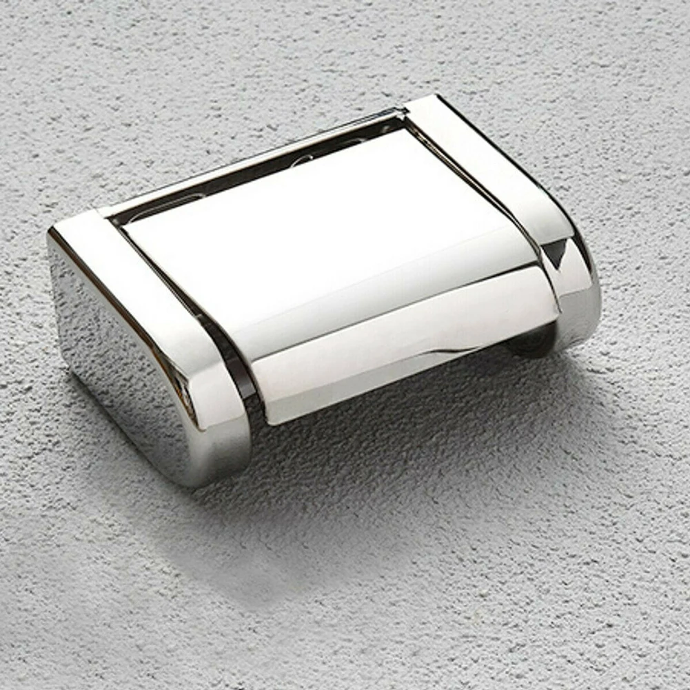 Стабильный Настенный легко установить для хранения ванной приборы из нержавеющей стали коррозийный держатель для туалетной бумаги антикоррозийное украшение