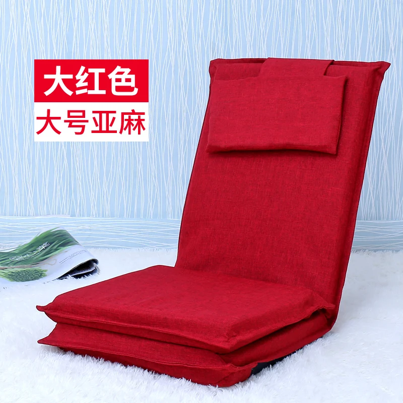Расширенная задняя часть a beanbag tatami складной японский одноместный диван кровать