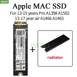 Disque dur SSD de 1 to, 256 go, 512 go, 2014 go, pour Macbook Air Retina A1465, A1466, A1502, A1398, iMac A1419, A1418, 2015, 2017 